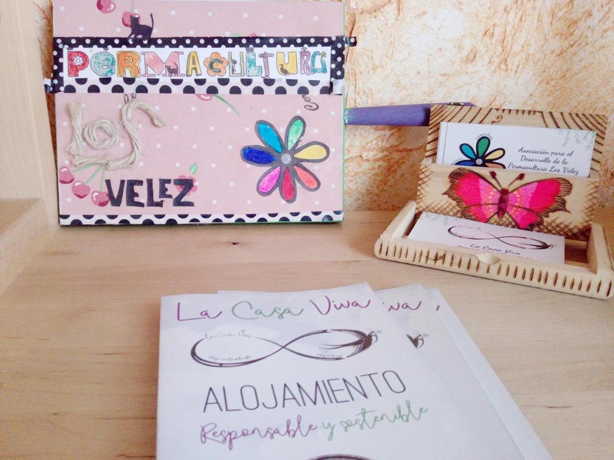 La Casa Viva. Alojamiento Responsable Y Sostenible. Vélez Blanco Dış mekan fotoğraf